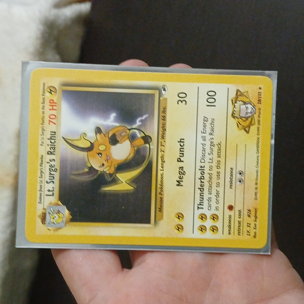 Lt. Surge's Raichu - Picture 3 of 3